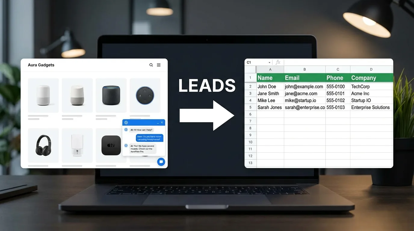 AI chatbot lead generation